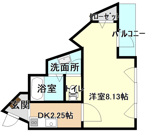 【間取り】 | コリーヌ宇部