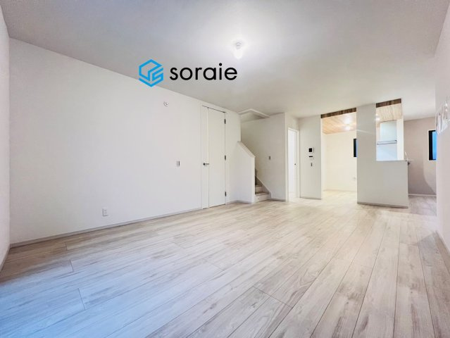 所沢市緑町1期　新築戸建の居間・リビング|11/13　撮影