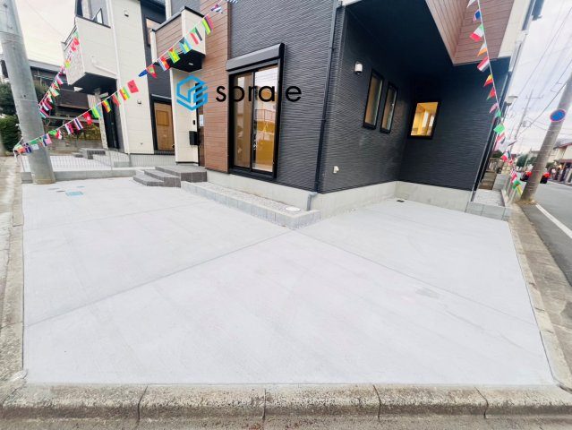 所沢市緑町1期　新築戸建の駐車場|11/13　撮影