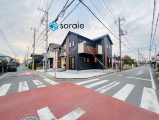 所沢市緑町1期　新築戸建の前面道路含む現地写真|11/13　撮影