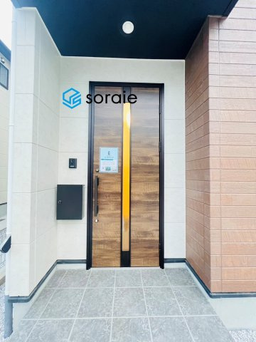 所沢市緑町1期　新築戸建の玄関|11/13　撮影