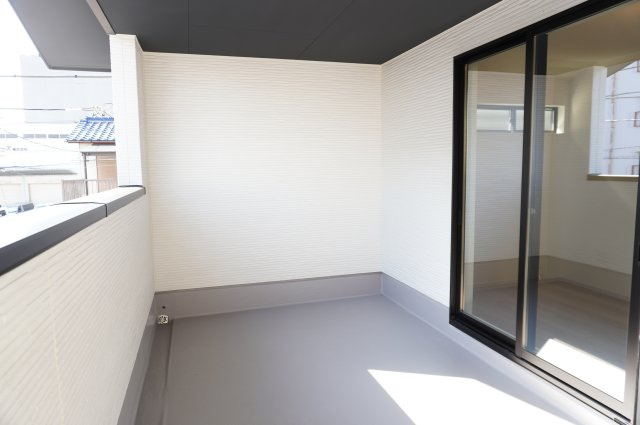 草加市弁天4丁目 新築分譲住宅のバルコニー