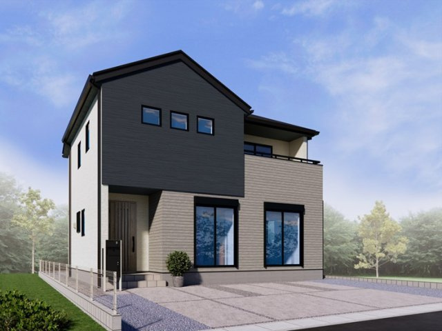 【外観パース】 | 久喜市西28区画　新築戸建　全28棟　3号棟 | 3号棟