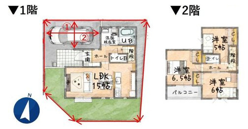 小手指元町16期　新築戸建て　おうちガーデン