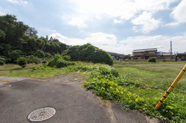 足利市山下町の売地の外観