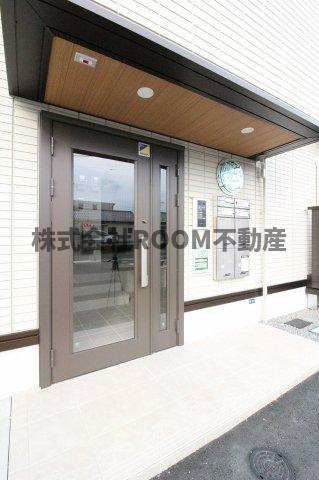 ヴェルデ・ルーチェのエントランス|建物の内部です