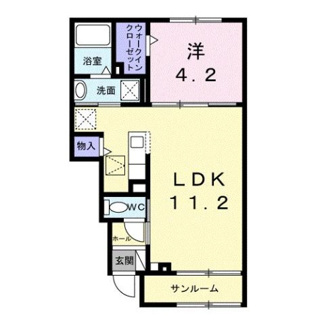 【間取り】 | 上横田町アパート