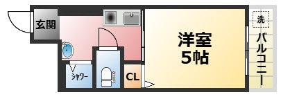 コウシエンイトーハイツの間取り
