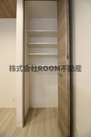 ヴェルデ・ルーチェの収納|便利な収納スペースです