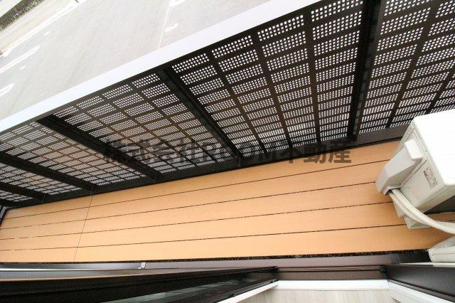 ヴェルデ・ルーチェのバルコニー|陽当たり良好なバルコニーです