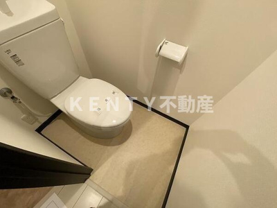 【トイレ】 | Grace中延 | 落ち着いた色調のトイレです