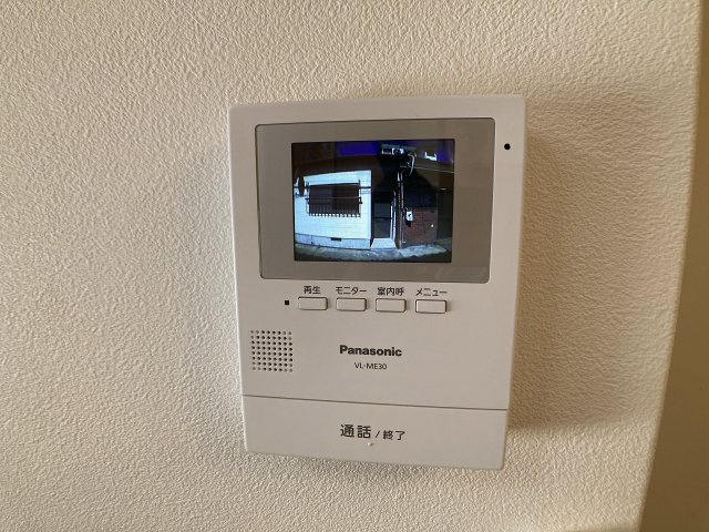 浜添アパートのセキュリティ|録画機能付きのモニターフォンで安心のセキュリティ