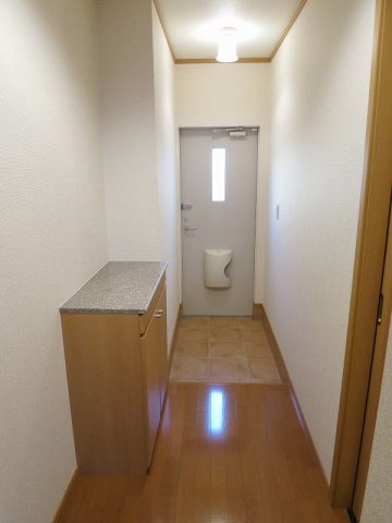 ポエム宇頭の玄関