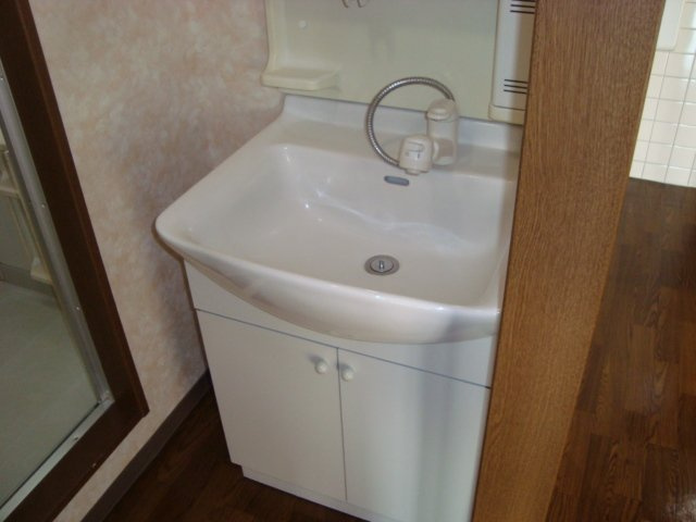 シュー・フルールの洗面所|洗髪洗面化粧台