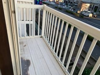 コーポ西浦Ⅱのバルコニー