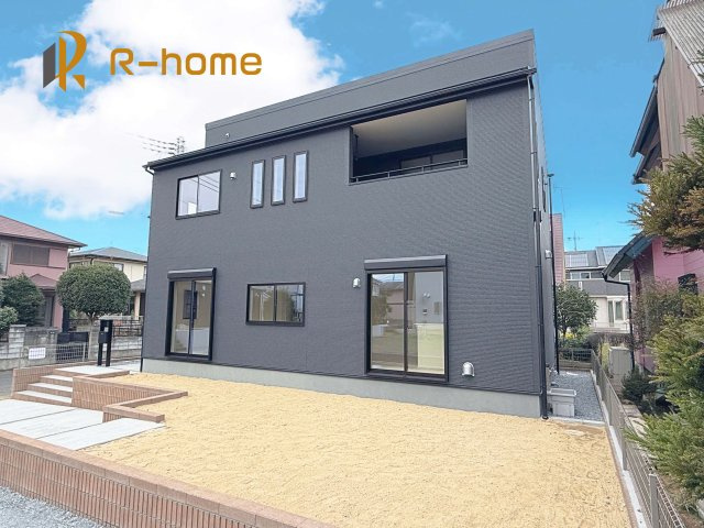 小美玉市清風台団地5期　新築戸建て　1号棟の外観|建物完成いたしました！ご予約で『平日』や『夕方』などでもご見学可能です！