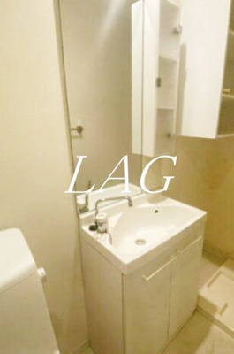 【洗面所】 | Ｗｅｓｔ４不動前 | 独立洗面台です。