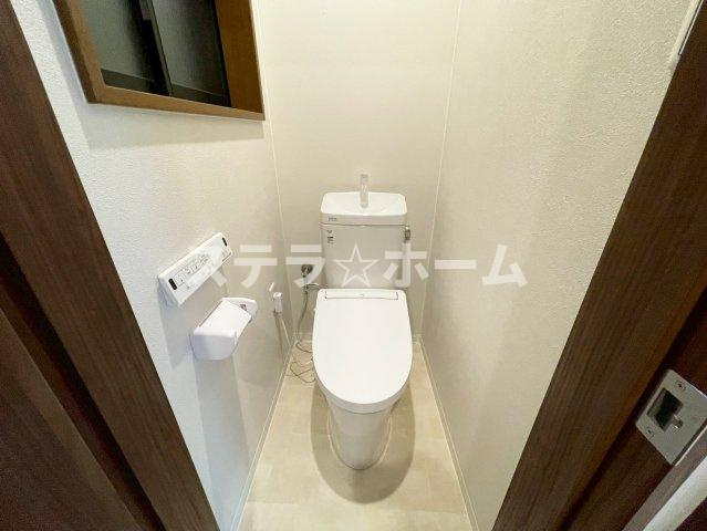 横堤3 中古戸建のトイレ|落ち着いたトイレです
