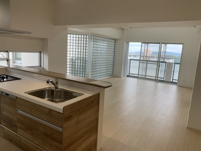 アーサヒルズD棟のキッチン