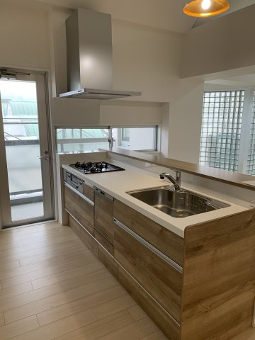 アーサヒルズD棟のキッチン