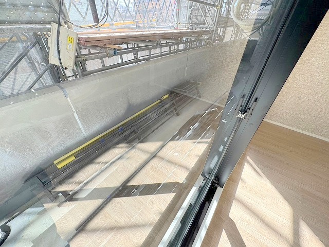 スプランディッド新大阪Ⅵのバルコニー