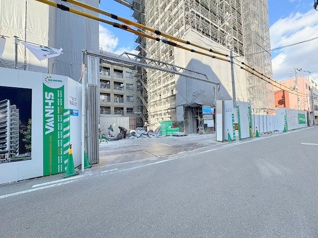 スプランディッド新大阪Ⅵのエントランス