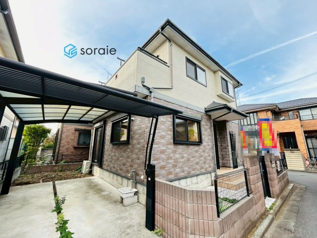 川越市今成1丁目　中古戸建ての外観|令和7年11月6日撮影。