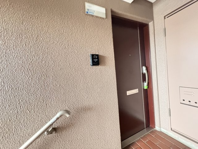 サンヴェール朝霧が丘A棟の玄関