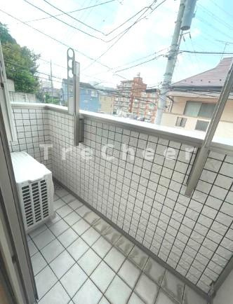 植木ビルのバルコニー