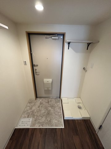 グリーンビュー田川の玄関