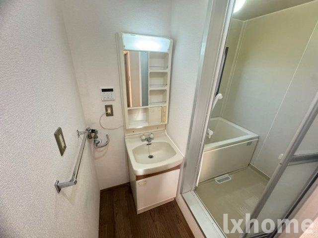 富士ハイツの洗面所|使いやすい洗面所です