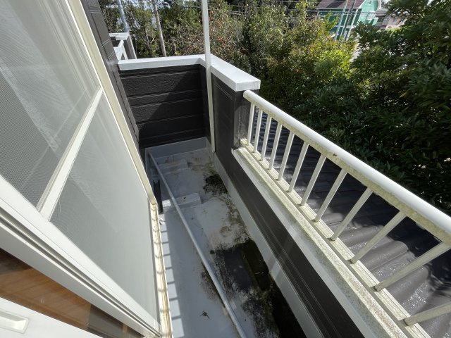 白子町関中古戸建のバルコニー