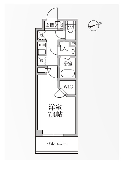 RESIDIA新御徒町Ⅱの間取り|レジディア新御徒町Ⅱの間取りです