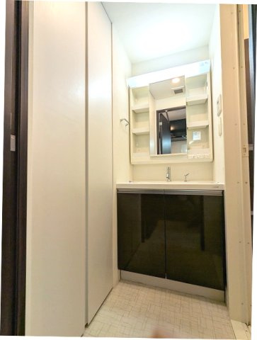 RESIDIA新御徒町Ⅱの洗面所|レジディア新御徒町Ⅱの独立洗面室です