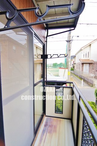 キャッスル　Ⅰのバルコニー