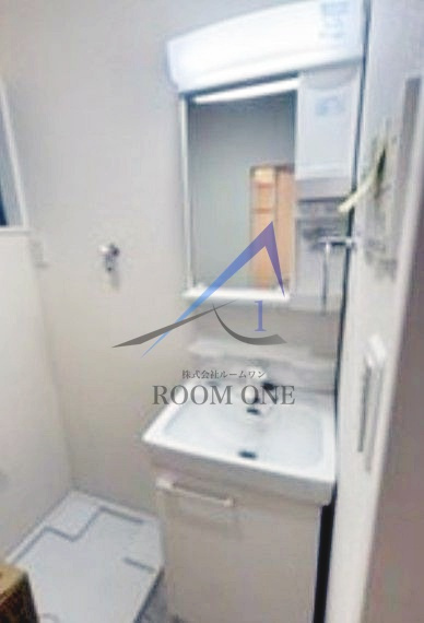 プルミエール　よつ木の洗面所|洗面台です。