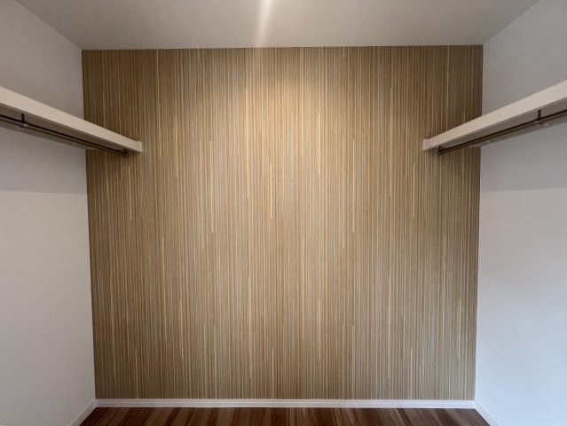 制震ダンパーで揺れ軽減！長湯注意な浴室TVある【都筑区川和町】新築戸建の収納|便利な収納スペースです