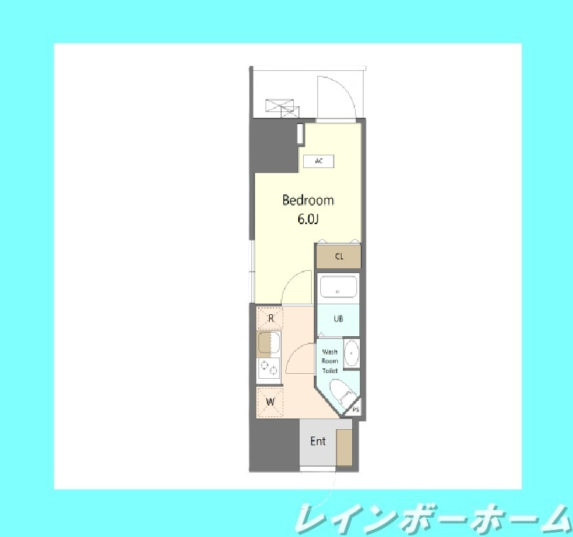 船橋駅徒歩圏・上質な暮らしを叶える1K。