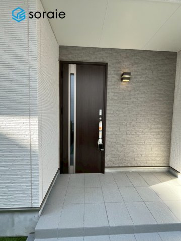 所沢市東所沢3丁目　新築戸建　ハートフルタウンの玄関|2月2日 撮影