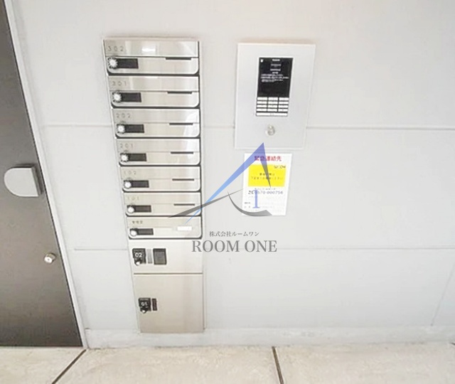 ヴィッラルニカのその他共用部分|集合ポストです。