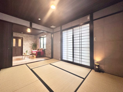 【和室】 | 宇治市広野町宮谷　中古戸建 | 【和室6帖】続き和室のため、お子様の遊びスペースや来客用など様々な用途に合わせてお使い頂けます(^^♪