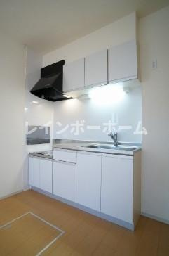 鎌ケ谷市新鎌ケ谷４丁目のアパートのキッチン