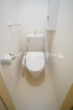 鎌ケ谷市新鎌ケ谷４丁目のアパートのトイレ