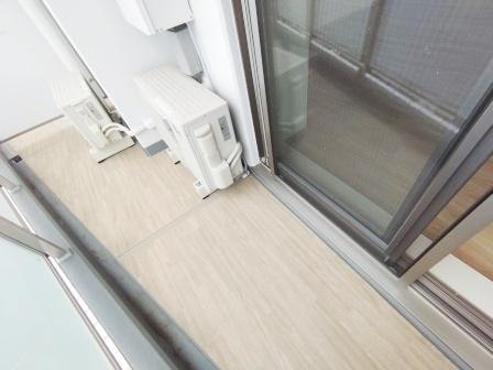 DeLCCS白山(旧HAKUSAN EAST)のバルコニー