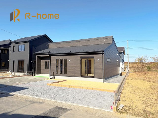 ひたちなか市阿字ヶ浦町5期　新築戸建て　3号棟の外観|ご予約を頂ければ、『平日』はもちろん『早朝』や『夜間』もご見学可能です♪お気軽にお申し付けください♪