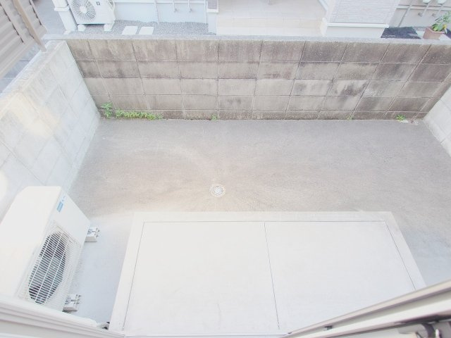 セブンハイツのバルコニー