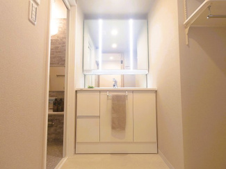 【独立洗面台】 | シャトー第2八戸ノ里 | 室内（2025年12月）撮影