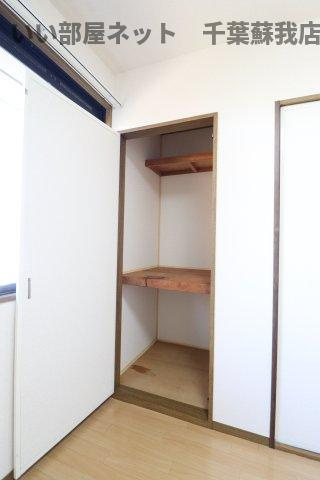 サニーコート国分寺台の収納|こまごまとしたものを収納できそうですね