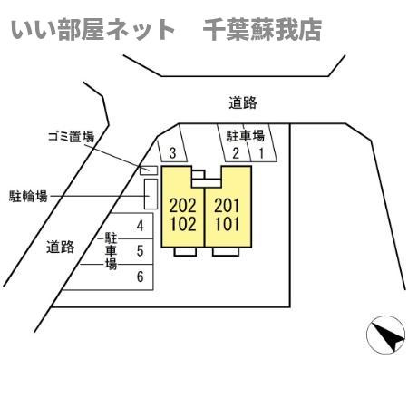 サニーコート国分寺台の区画図