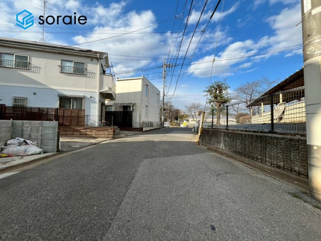所沢市東所沢3丁目　新築戸建　ハートフルタウンの前面道路含む現地写真|2月2日 撮影